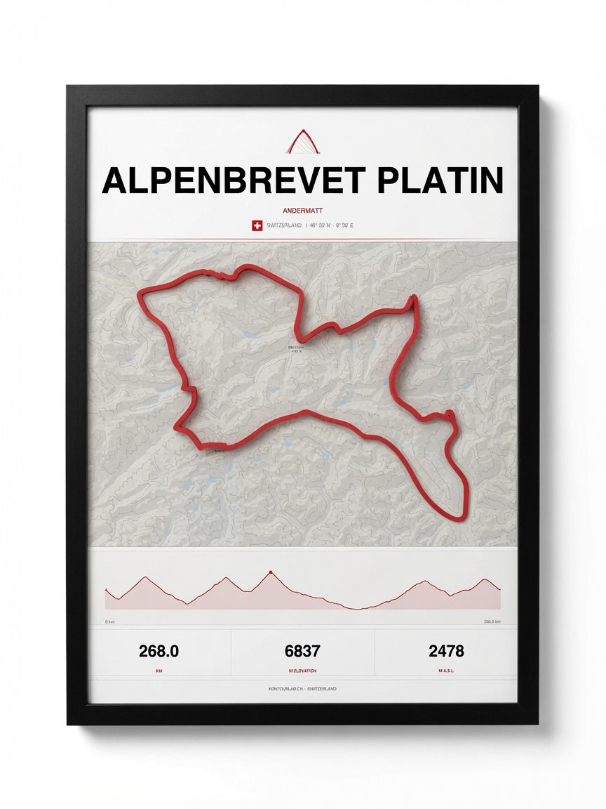 Alpenbrevet - Platin/Gold/Silber | Switzerland