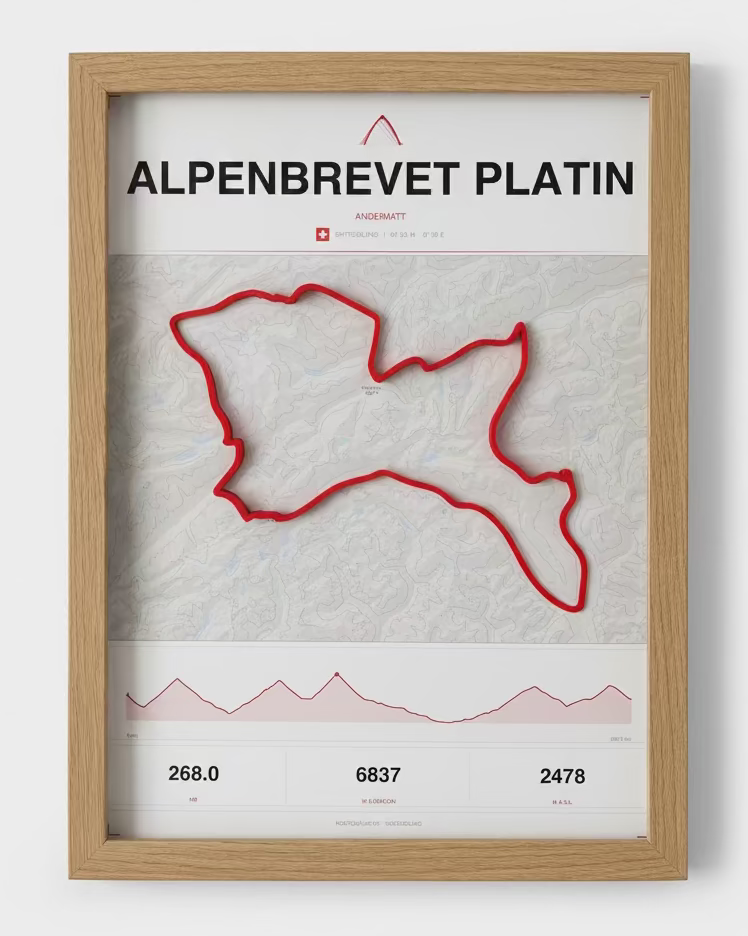 Alpenbrevet - Platin/Gold/Silber | Switzerland