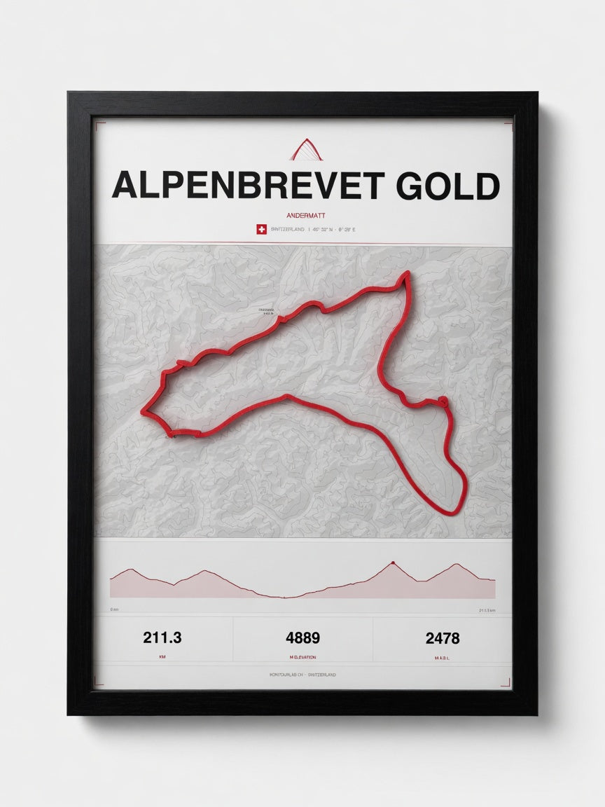Alpenbrevet - Platin/Gold/Silber | Switzerland